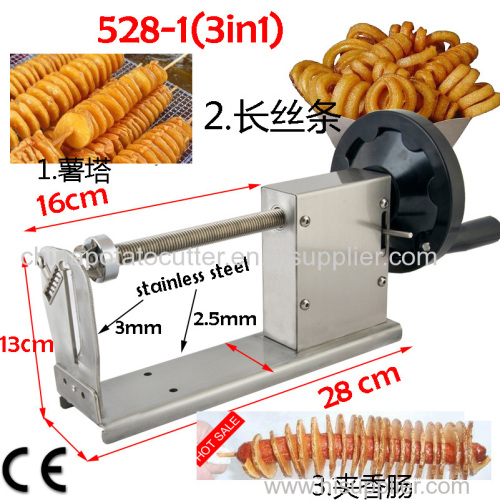 Chinese Street Food Potato Tornado On A Stick How To Slice Hasselback Potatoes spiral potato