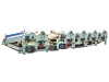 SBT400+250 textile waste recycling machine with four rollers