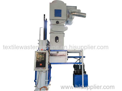 Automatic hydraulic cotton baler for raw cotton