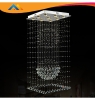 Square Crystal Indoor Ceiling Lighting