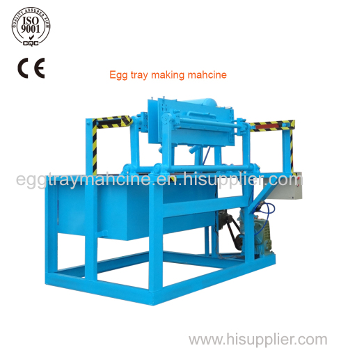 Semi-automatic easy install small paper egg tray making machine