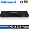 Wholesale Price Ultra HD 4k 8 in 8 out HDMI Matrix 8x8 Via IR RS232