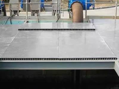 Covered FRP Grating - Longlasting Flooring Product