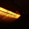 Transparent infrared light quartz heater