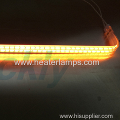 white plating short wave infrared heater