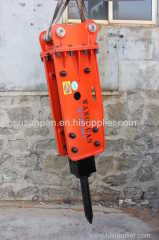 Top type hydraulic breaker
