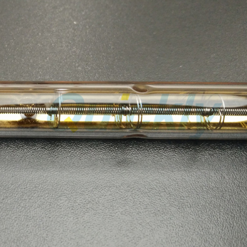 single tube gold coating short wave infrared heater