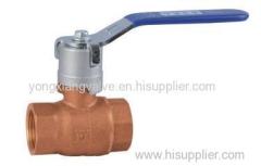 THREADED BRONZE BALL VALVE