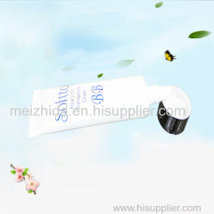 BB foundation cream tube oval flat plastic tube packaging cosmetic tube
