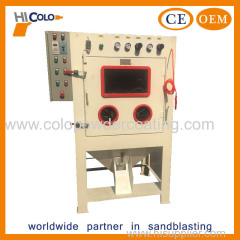 Automatic drum sand blasting machine