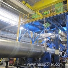 Large Diameter Spiral Double Submerged Arc Welded Pipe Production Line