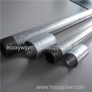 Hot-dipped Galvanized (GI) Seamless Steel Pipe And Hot Dipped Threaded Seamless (SMLS) Steel Pipe