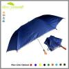 32 Inch Double Canopy Mens And Ladies Light Weight Auto Open Plain Collapsible Golf Club Umbrella With Plastic Handle