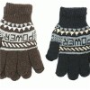 Men 's Jacquard Knitted Gloves