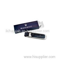 Full Capacity Leather Usb Flash Drive Memory With Embossed Logo