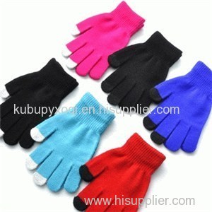 Hot Models Three Touch - Screen Gloves Touch Warm Winter Touch Gloves