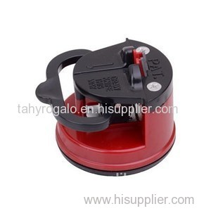 China Kitchen Promotional Different Color Knife Sharpener With Suction Pad