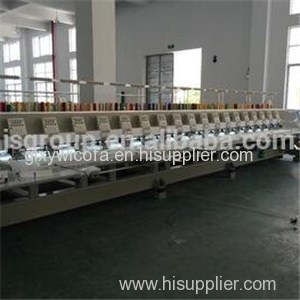 Dubai 918 Model 400 Distance High Speed Embroidery Machine For UAE