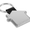 Metal House Shaped Keychains Advertising Business Key Rings For Real Estate Company