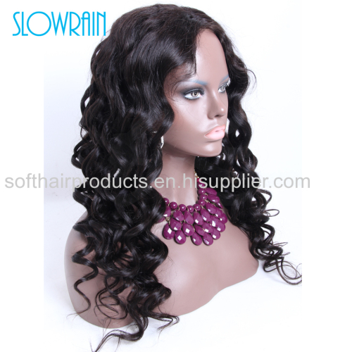 Full Lace Body Wave Wigs Virgin Unprocessed Lace Front Wigs Indian Virgin Hair Body Wave Wig