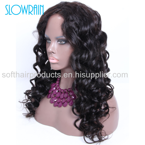 Full Lace Body Wave Wigs Virgin Unprocessed Lace Front Wigs Indian Virgin Hair Body Wave Wig