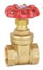 THREADED BRASS GATE VALVE