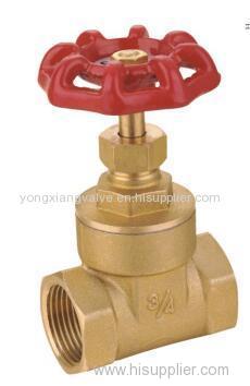 THREADED BRASS GATE VALVE