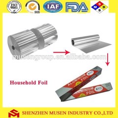 Aluminium Household foil /kitchen use in jumbo roll FDA