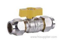 COMPRESSION BRASS BALL VALVE