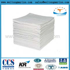 Marine Oil Absorbent Pads Oil Spill Response Sorbent Pad