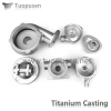 Ttitanium casting parts valve