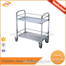 Hotel stainless steel food service trolley wine liquor cart Kunda