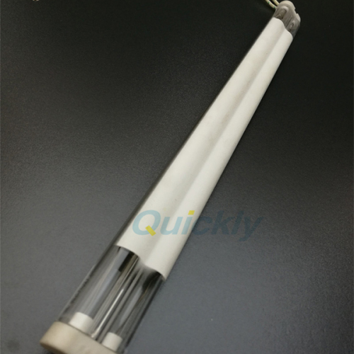 medium wave quartz heaters for printing oven