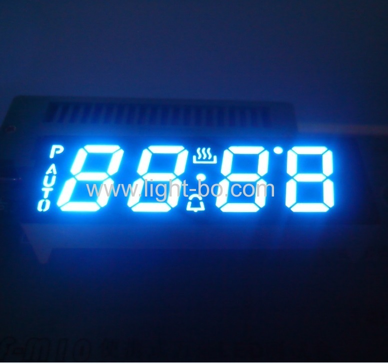 Ultra white common anode 4 digit 0.56" 7segment led display for digital oven timer control