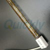 tubular infrared heating lamps with gold coating