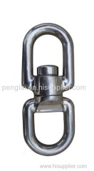 G401 Hot Dip Galvanized Forged Link Steel Chain Marine Hardware Swivel