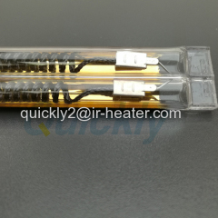 Quartz infrarred tube heating element