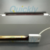 Ruby quartz tube infrared heating lamp