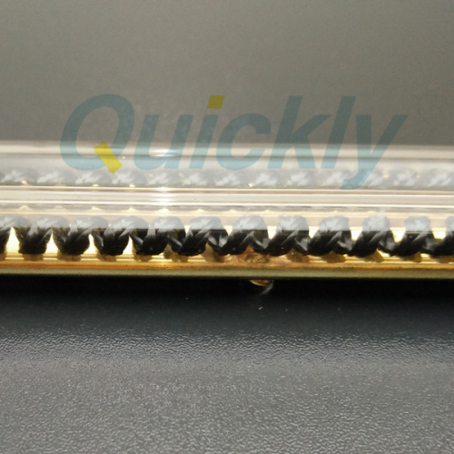 quartz tube carbon ir heater with gold coating