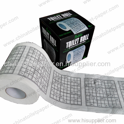 printed toilet rolls paper