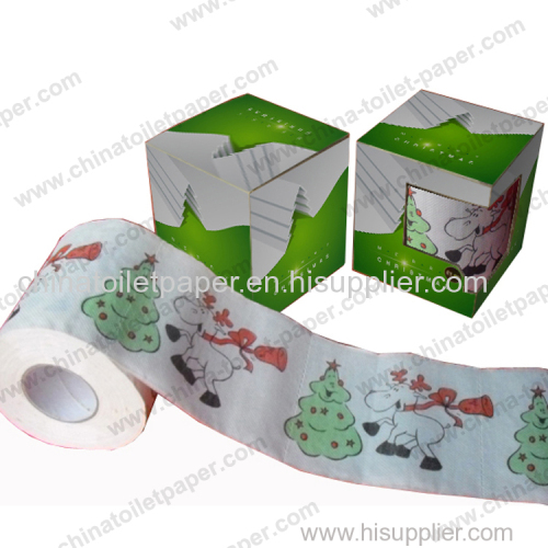 customized printed toilet tissue paper