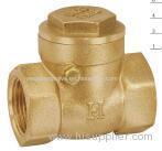 THREADED BRASS CHECK VALVE