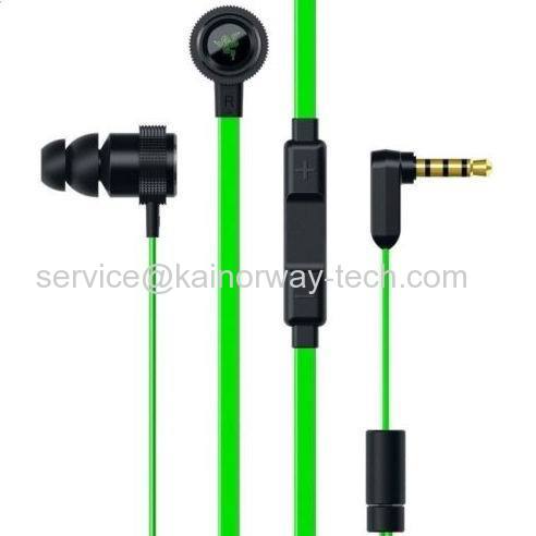 Razer Hammerhead Pro V2 Gaming Audio In-Ear Headset Headphones Black Green With Mic