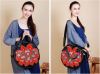 OEM women handbags 100% Genuine leather handbags from china top factory