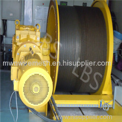 Electric Lifting Winch with Spooling Device