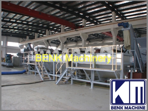 PE PP film washing recycling line