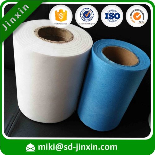 10-50g 20g SMS blue color nonwoven fabric for medical used hygiene disposable products material