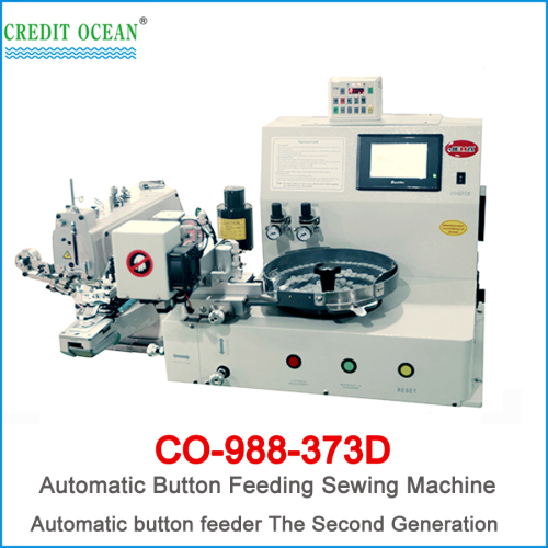 alimentador automático de alta calidad del botón del océano del crédito usado para la máquina de coser del botón
