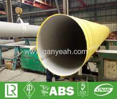 Beveled End 10 Inch Stainless Steel Pipe