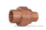MALE UNION CONNECTOR OF BRONZE PIPE FITTING